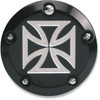 Accutronix #C1605-CB - Points Cover - Maltese Black - Twin Cam
