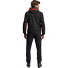 Alpinestars #4200425-1030-L - Chrome Air Sport Hoodie - Black/Red Fluo - Large