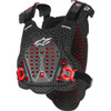Alpinestars #6700825-132-XL/2X - A-5 Plasma Chest Protector - Black/Red/White - XL/2XL