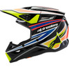 Alpinestars #8302025-1574-YM - Youth SM3 Helmet - Wurx - Gloss Black/Yellow Fluo/Blue/Red Medium