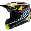 Alpinestars #8302025-1574-YL - Youth SM3 Helmet - Wurx - Gloss Black/Yellow Fluo/Blue/Red Large