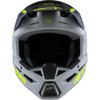 Alpinestars #8301825-9510-YM - Youth SM3 Helmet - Radium - Matte Gray/Black/Yellow Fluo - Medium