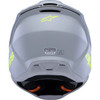 Alpinestars #8301825-9510-YL - Youth SM3 Helmet - Radium - Matte Gray/Black/Yellow Fluo - Large