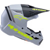 Alpinestars #8301825-9510-YL - Youth SM3 Helmet - Radium - Matte Gray/Black/Yellow Fluo - Large