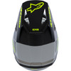 Alpinestars #8301825-9510-YL - Youth SM3 Helmet - Radium - Matte Gray/Black/Yellow Fluo - Large