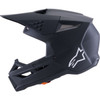 Alpinestars #8300326-110-XS - SM3 Helmet - Solid - Matte Black - XS