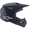 Alpinestars #8300326-110-XL - SM3 Helmet - Solid - Matte Black - XL