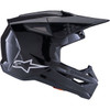 Alpinestars #8300326-1180-XL - SM3 Helmet - Solid - Gloss Black - XL