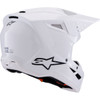 Alpinestars #8300326-2180-XL - SM3 Helmet - Solid - Gloss White - XL
