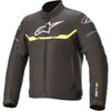 Alpinestars #3200120-155-3X - T-SP S Waterproof Jacket - Black/Yellow Fluo - 3XL