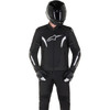 Alpinestars #3306121-12-3X - AST v2 Air Jacket - Black/White - 3XL
