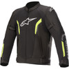 Alpinestars #3306121-155-4X - AST v2 Air Jacket - Black/Yellow Fluo - 4XL