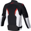 Alpinestars #3306121-1304-M - AST v2 Air Jacket - Black/White/Red - Medium