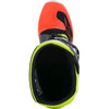 Alpinestars #2015017-9058-4 - Youth Tech 7S Boots - Black/Gray/Red/White/Yellow - US 4 / EU 37