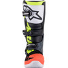 Alpinestars #2015017-9058-6 - Youth Tech 7S Boots - Black/Gray/Red/White/Yellow - US 6 / EU 39