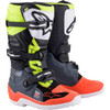 Alpinestars #2015017-9058-8 - Youth Tech 7S Boots - Black/Gray/Red/White/Yellow - US 8 / EU 42