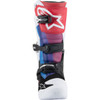 Alpinestars #2015017-289-2 - Youth Tech 7S Boots - White/Black/Rainbow - US 2 / EU 34