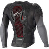Alpinestars #6506723-1036-S - Bionic Plus v2 Protection Jacket - Black/Anthracite/Red - Small