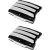 Performance Machine (PM) #0177-2021-BM - Rocker Box Cover - Scalloped - Contrast Cut - Twin Cam