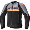Alpinestars #3306523-914-2XL - SMX Air Jacket - Dark Gray/Black/Orange Fluo - 2XL