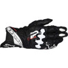 Alpinestars #3550825-12-XL - GP Plus R V3 Leather Gloves - Black/White - XL