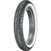 Dunlop #45064215 - Tire - D401 - Front - 100/90-19 - Wide Whitewall - 57H