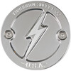 Thrashin Supply CO. #TSC-3027-2 - Points Cover - Dished - Polished - 2 Hole - M8