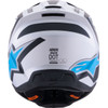 Alpinestars #8301026-1949-S - SM3 Helmet - Heat - Matte Silver/Blue/Black - Small