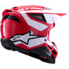 Alpinestars #8301026-3126-XL - SM3 Helmet - Heat - Gloss Red/White/Black - XL