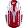 Alpinestars #8301026-3126-XL - SM3 Helmet - Heat - Gloss Red/White/Black - XL
