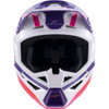 Alpinestars #8301026-2052-XL - SM3 Helmet - Heat - Gloss White/Purple/Pink - XL