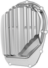 Chrome Cam Cover - Grooved