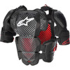 Alpinestars #6700523-1431-XS - A-10 v2 Full Roost Guard - Black/Red - XS/S