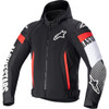 Alpinestars #3306423-1231-XL - Zaca Air Jacket - Black/White/Red Fluo - XL