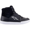 Alpinestars #2543123-157-12 - Chrome Shoes - Waterproof - Black/White - US 12 / EU 45.5