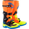 Alpinestars #2015015-4755-7 - Tech 5 Boots - Orange Fluorescent/Blue/Yellow Fluorescent - US 7 / EU 40.5