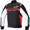 Alpinestars #3306723-1342-XL - Monza Sport Jacket - Black/Bright Red/White - XL