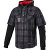 Alpinestars #4300424-9610-3X - MO.ST.EQ Tartan Jacket - Gray/Black - 3XL