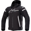 Alpinestars #3206423-12-L - Zaca Waterproof Jacket - Black/White - Large