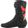 Alpinestars #2221019-1231-41 - SMX Plus Boots - Black/White/Red Fluorescent - US 7.5 / EU 41