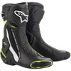 Alpinestars #2221019-125-45 - SMX Plus Boots - Black/White/Yellow Fluorescent - US 10.5 / EU 45