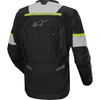 Alpinestars #3207023-1381-XXL - Bogota Pro Drystar® Jacket - Dark Black/Ice Gray/Yellow Fluo - 2XL