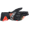 Alpinestars #3556622-1231-M - GP Tech v2 Gloves - Black/White/Fluo Red - Medium