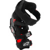 Alpinestars #6500825-13-S - RK-7 Plasma Knee Braces - Black/Red - Small