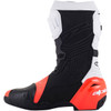 Alpinestars #2220121-124-39 - Supertech R Vented Boots - Black/Fluorescent Red/White - US 6 / EU 39