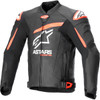Alpinestars #3100624-1321-58 - GP Plus R v4 Airflow Leather Jacket - Black/Red Fluo/White - US 48 / EU 58