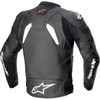 Alpinestars #3100524-12-56 - GP Plus v4 Leather Jacket - Black/White - US 46 / EU 56