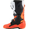 Alpinestars #2010025-4512-8 - Tech 10 Enduro Boots - Fluorescent Orange/Black/White - US 8 / EU 42