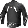 Alpinestars #3100324-12-60 - GP Plus R v4 Rideknit® Leather Jacket - Black/White - US 50 / EU 60