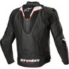 Alpinestars #3100325-12-60 - Missile v3 Ignition Leather Jacket - Black/White - US 50 / EU 60